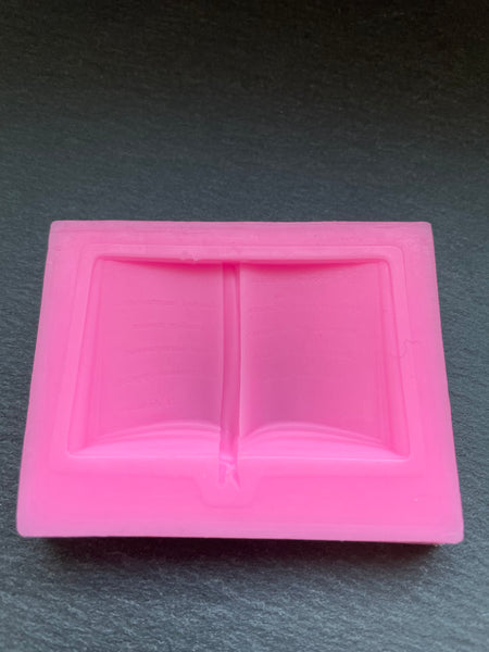 3D Fondantform Buch Bücher Schule Uni Silikon Formen