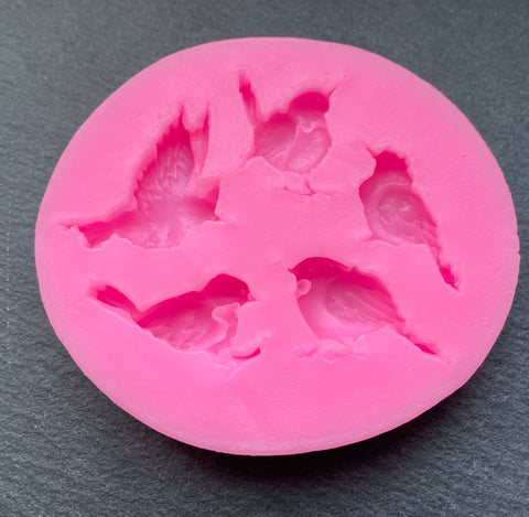 3D Fondantform Vögel Vögel Bird Tiere Silikon Formen