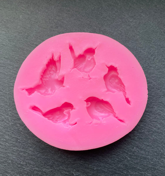 3D Fondantform Vögel Vögel Bird Tiere Silikon Formen