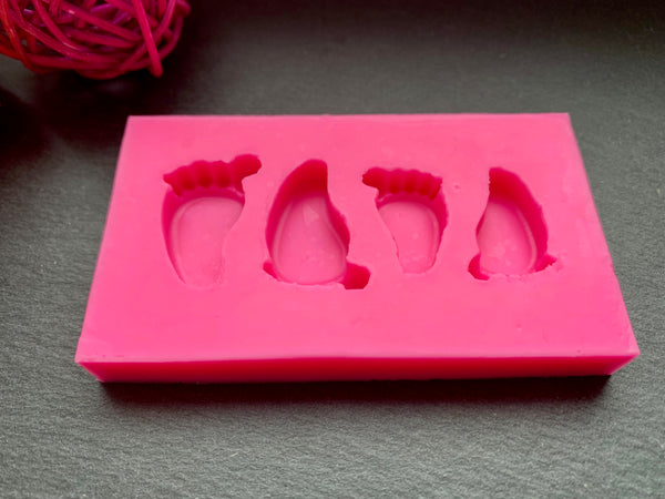 3D Fondantform Füsse Fuss Körper Mensch Silikon Formen