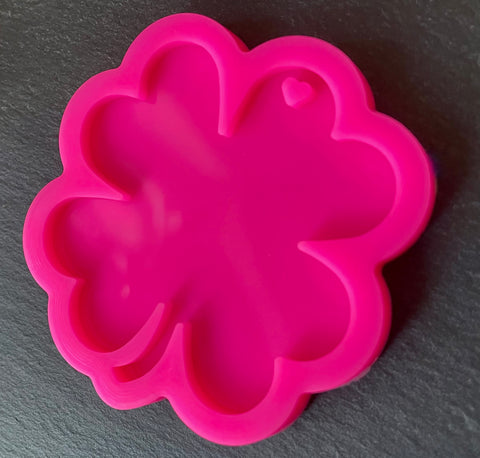 3D Fondantform Kleeblatt Glück Silikon Formen dekorieren