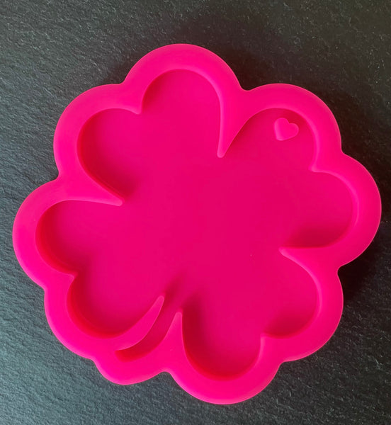 3D Fondantform Kleeblatt Glück Silikon Formen dekorieren