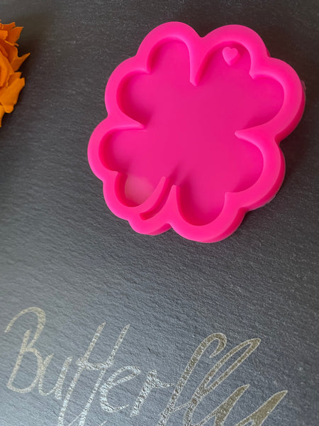 3D Fondantform Kleeblatt Glück Silikon Formen dekorieren