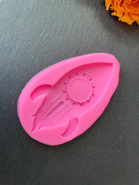 3D Fondantform Rakete Fliegen Silikon Formen