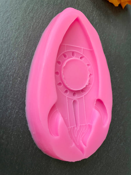 3D Fondantform Rakete Fliegen Silikon Formen