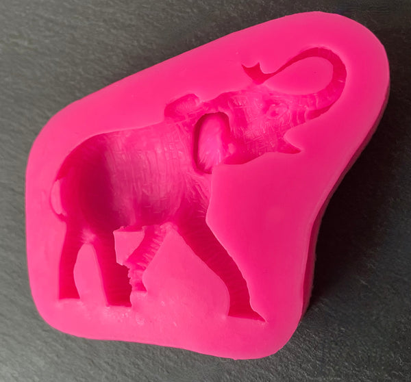 3D Fondantform Elefant Elephant Tiere Safari Silikon Formen dekorieren