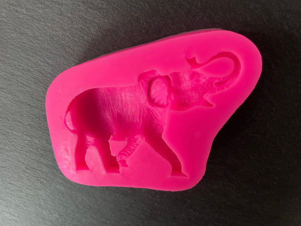 3D Fondantform Elefant Elephant Tiere Safari Silikon Formen dekorieren