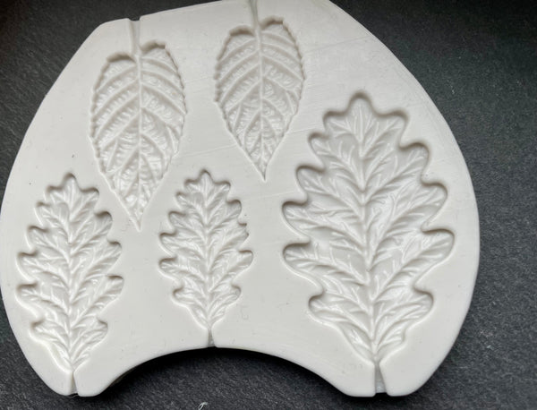 3D Fondantform Eichenblatt Baum Blätter Blatt Silikon Formen