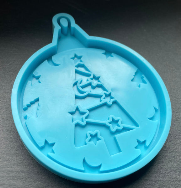 3D Fondantform Tannenbaum Christbaum Sterne Anhänger Weihnachten Fondant Resin