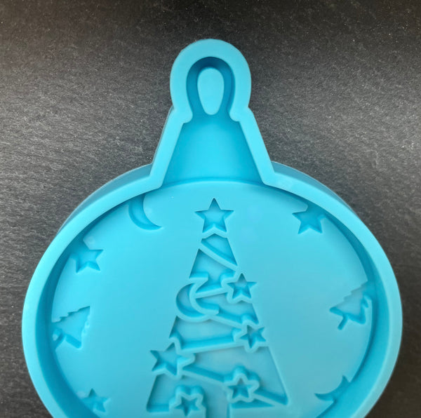 3D Fondantform Tannenbaum Christbaum Sterne Anhänger Weihnachten Fondant Resin