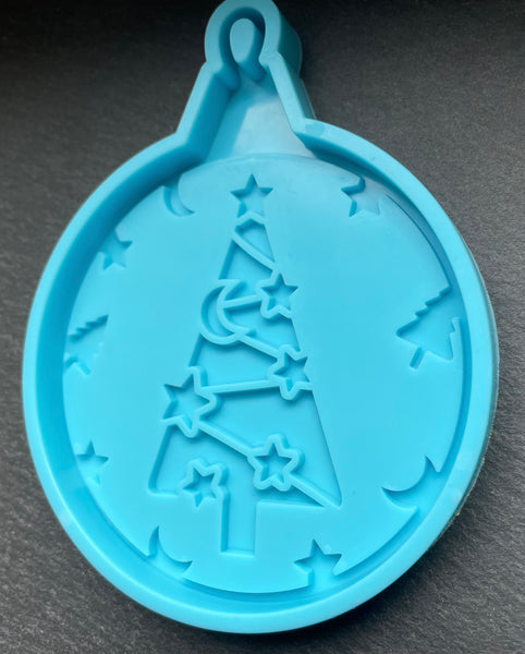 3D Fondantform Tannenbaum Christbaum Sterne Anhänger Weihnachten Fondant Resin