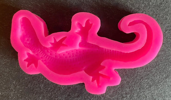 3D Fondantform Eidechse Gecko klein Tier Formen