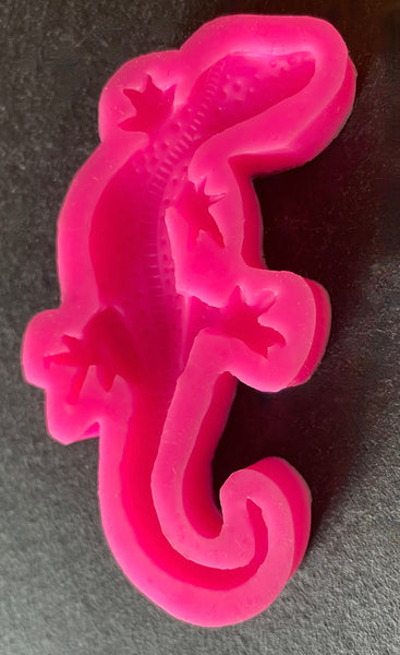 3D Fondantform Eidechse Gecko klein Tier Formen