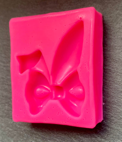 3D Fondantform Hasenohren Ohren geknickt Silikon