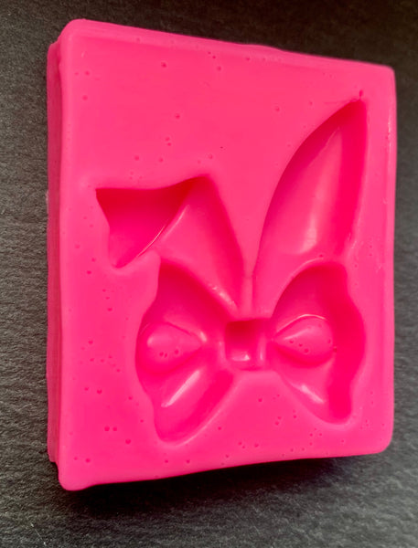 3D Fondantform Hasenohren Ohren geknickt Silikon