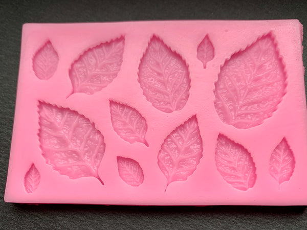 3D Fondantform Blätter Blatt Silikon Formen Garten