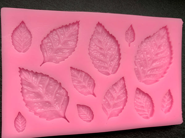 3D Fondantform Blätter Blatt Silikon Formen Garten