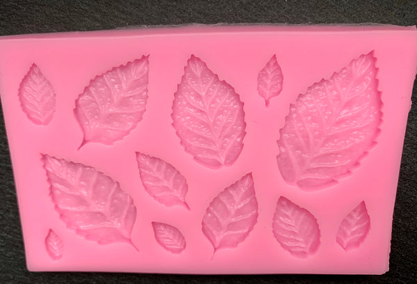 3D Fondantform Blätter Blatt Silikon Formen Garten