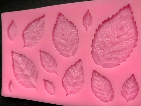 3D Fondantform Blätter Blatt Silikon Formen Garten