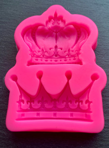 3D Fondantform Krone Royal Crown Silikon Formen