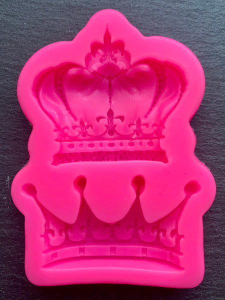 3D Fondantform Krone Royal Crown Silikon Formen