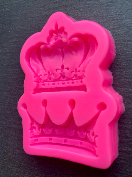 3D Fondantform Krone Royal Crown Silikon Formen