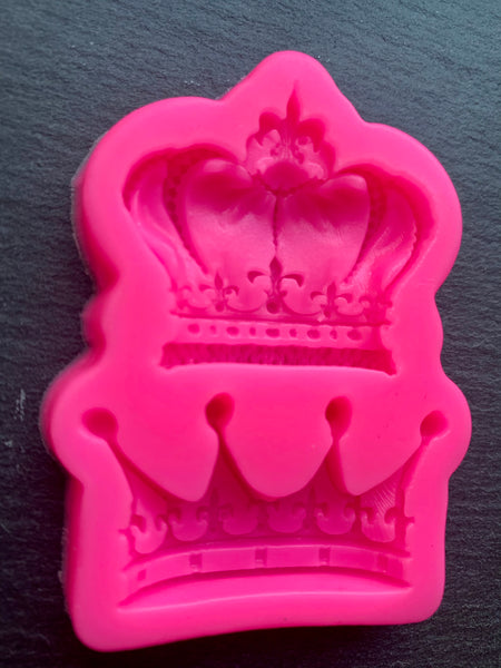 3D Fondantform Krone Royal Crown Silikon Formen